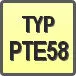 Piktogram - Typ: PTE58